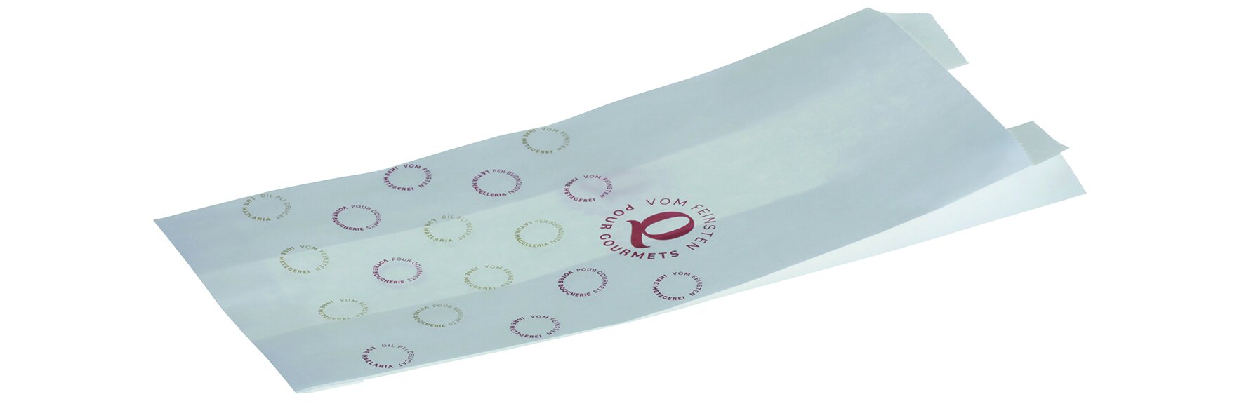 Kraftbeutel Nr.1 Metzger Daily 120+75x255mm, 60g/m²