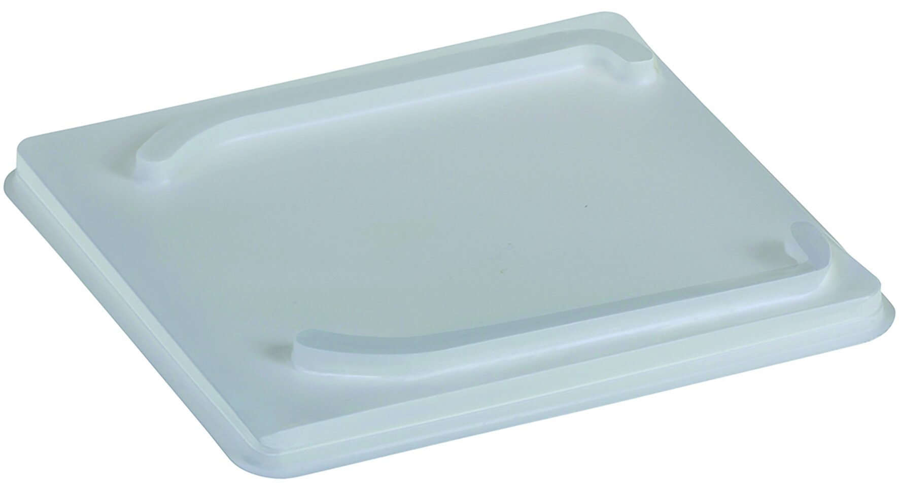 Deckel PS weiss 175x189mm, stapelbar