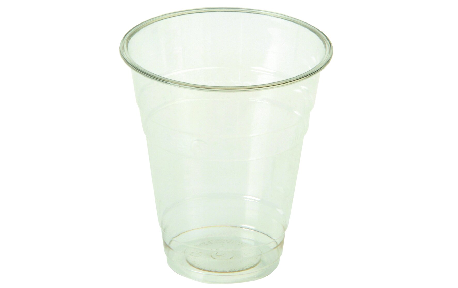 Trinkbecher geeicht naturesse PLA, transparent, 3 dl