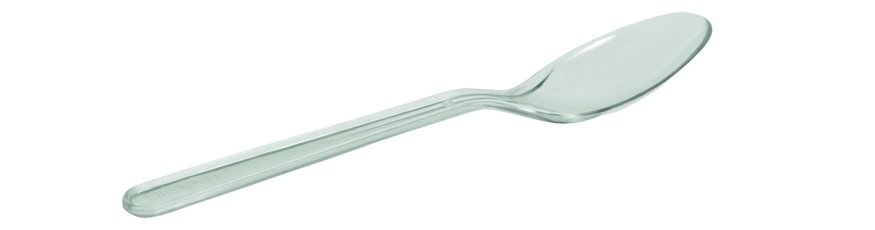Kaffeelöffel PS, transparent, 12.9 cm