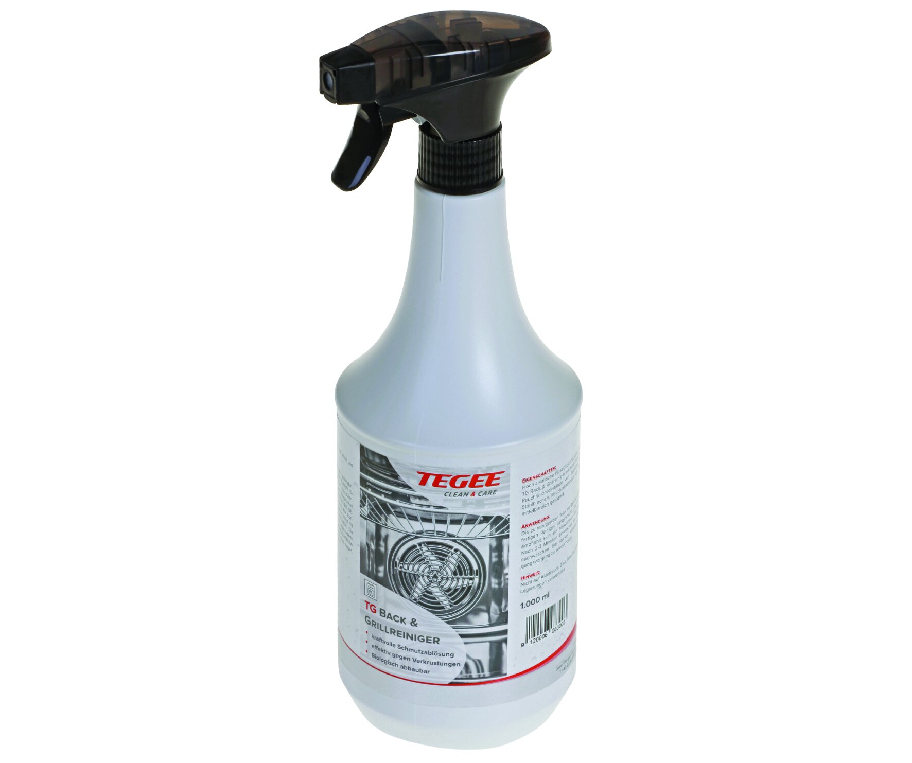 Back- & Grillreiniger, anwendungsfertig, in Sprühflasche
