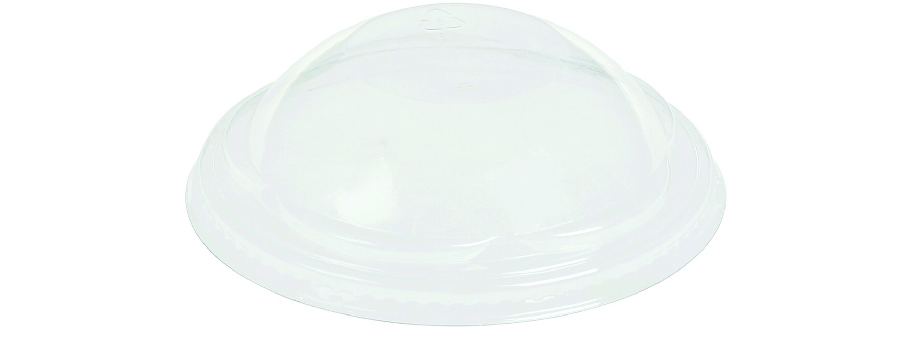 Domdeckel PET, transparent, rund, Ø 11.7 cm