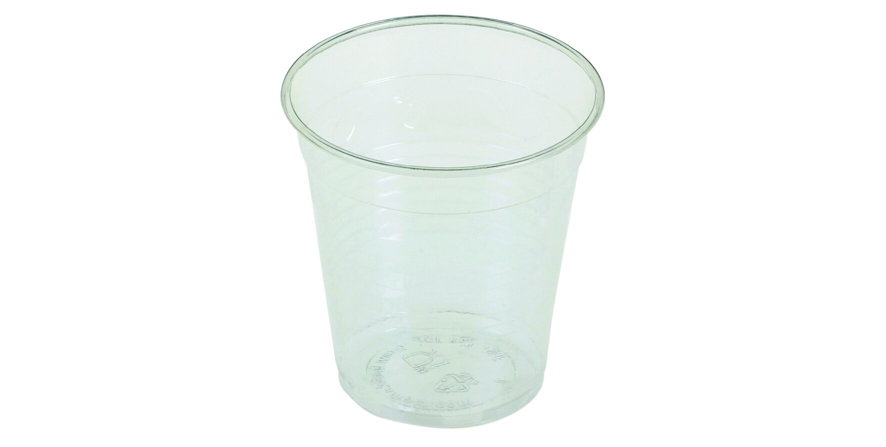 Trinkbecher SUP-Logo naturesse PLA, transparent, 150 ml