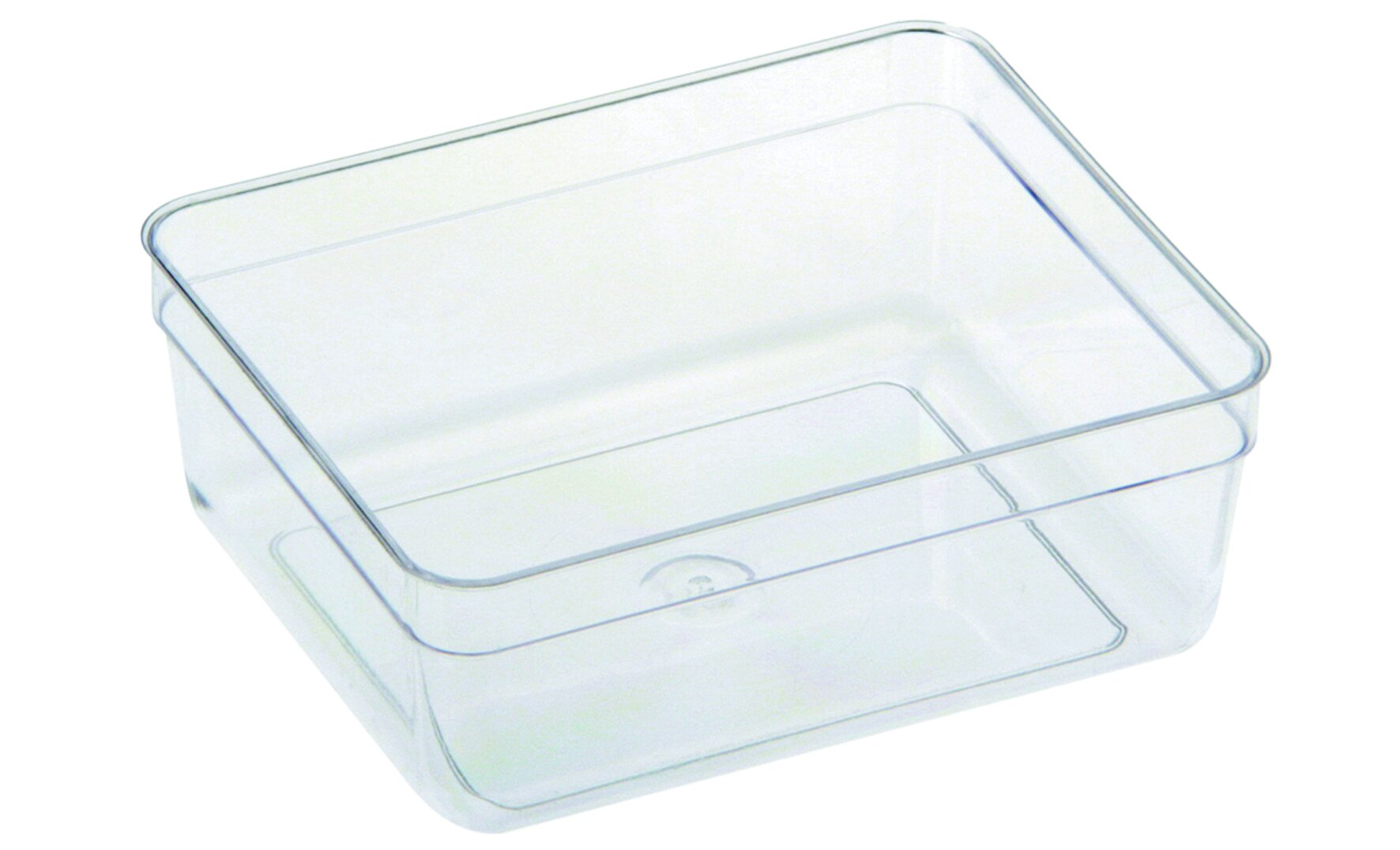 Viereckbecher 3013 glasklar 600ml ohne Deckel
