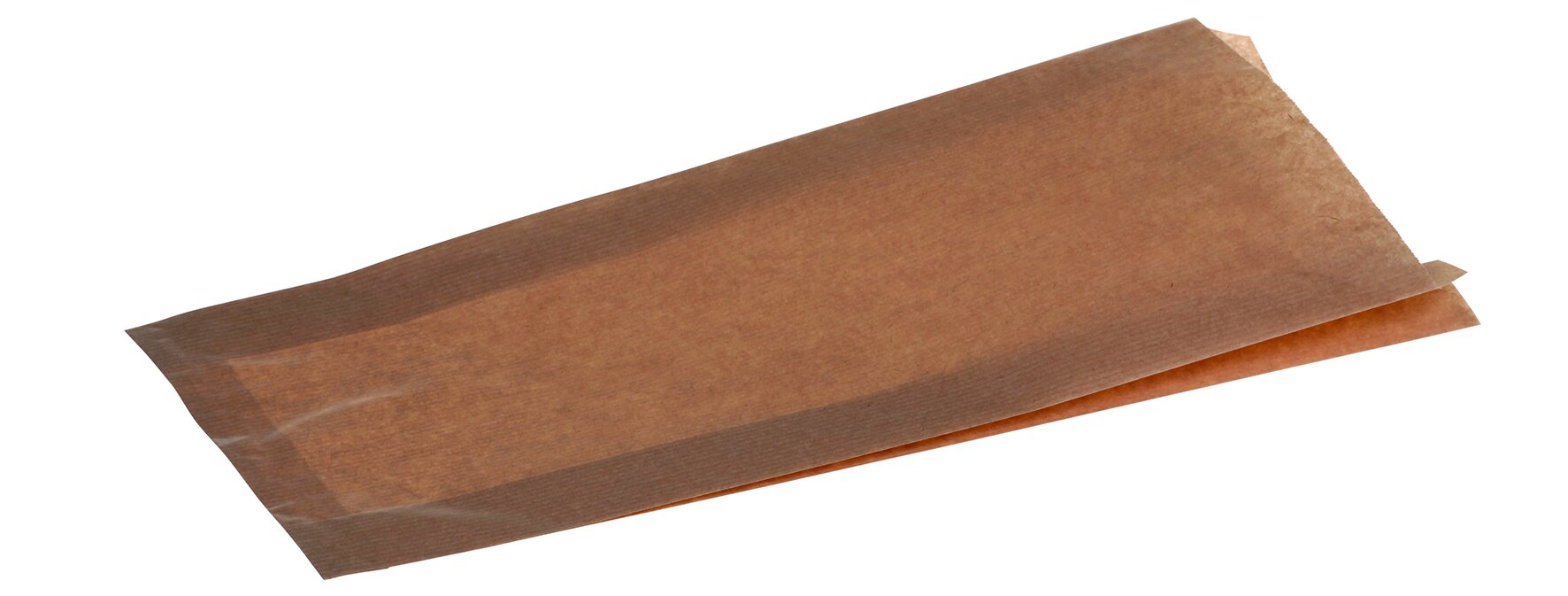 Beutel suplesse Papier, braun, 16 x 36 cm