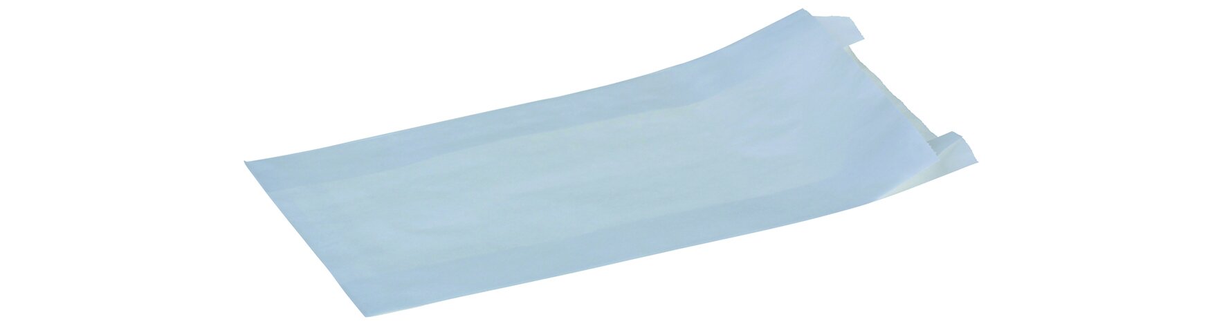 Beutel suplesse Papier, weiss, 12 x 23 cm
