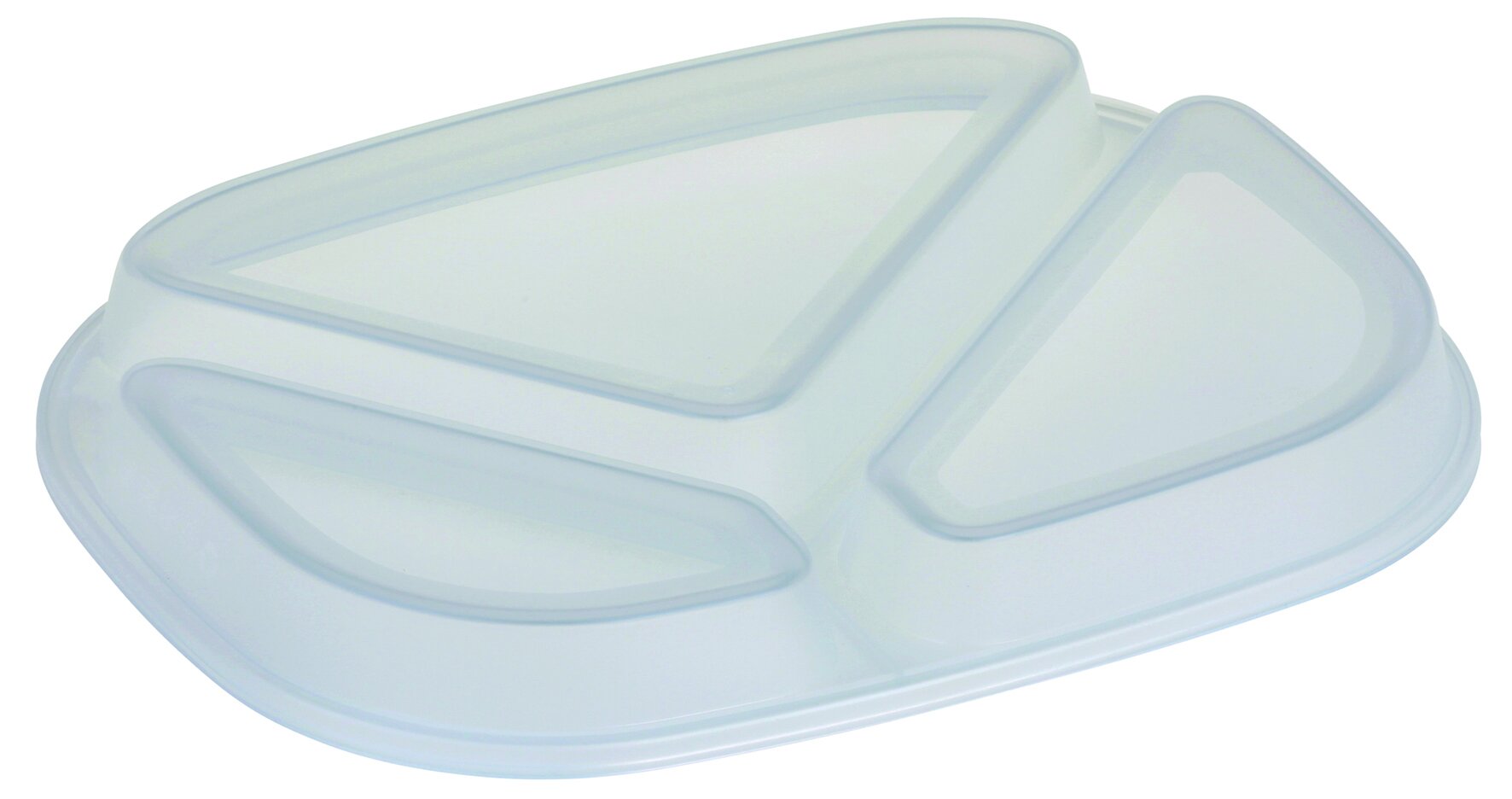 Deckel circ suplesse PP, transparent, rechteckig,18.45 x 23.95 cm