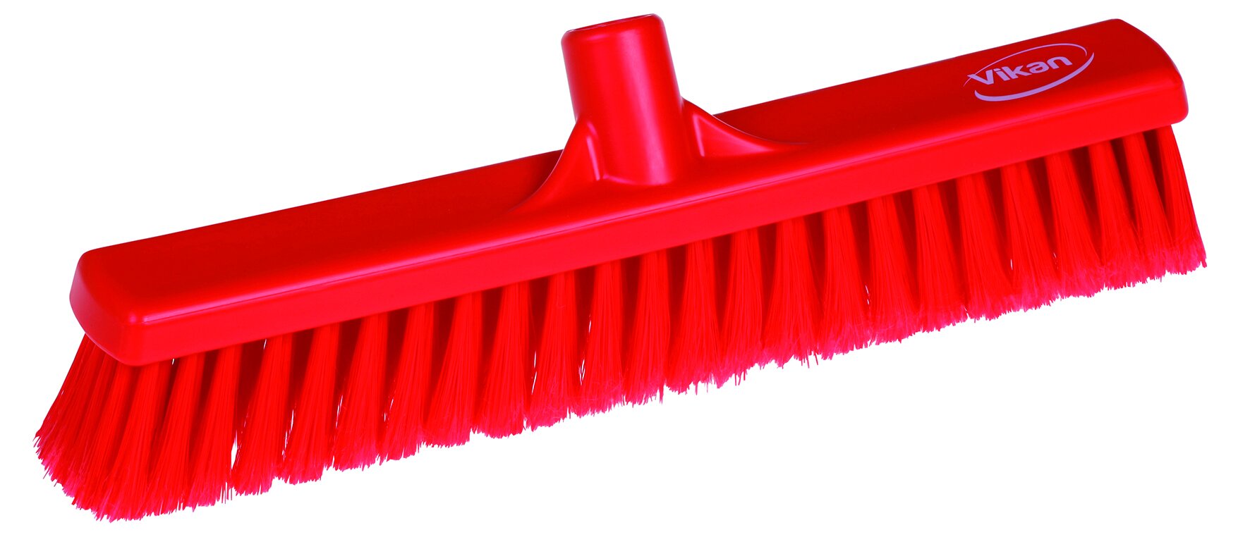 Besen Vikan PP, rot, weich, 41 cm