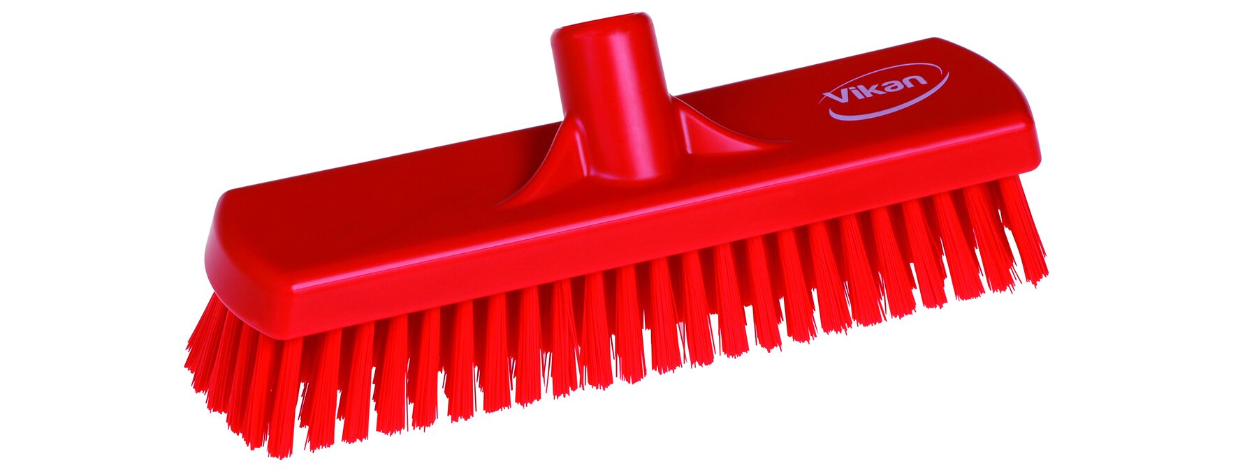 Bodenbürste Vikan PP/PE, rot, hart, 30.5 cm