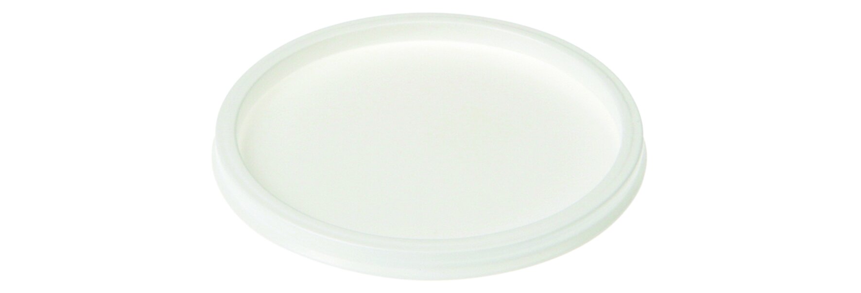Deckel Vitri PS, weiss, rund, Ø 9.7 cm