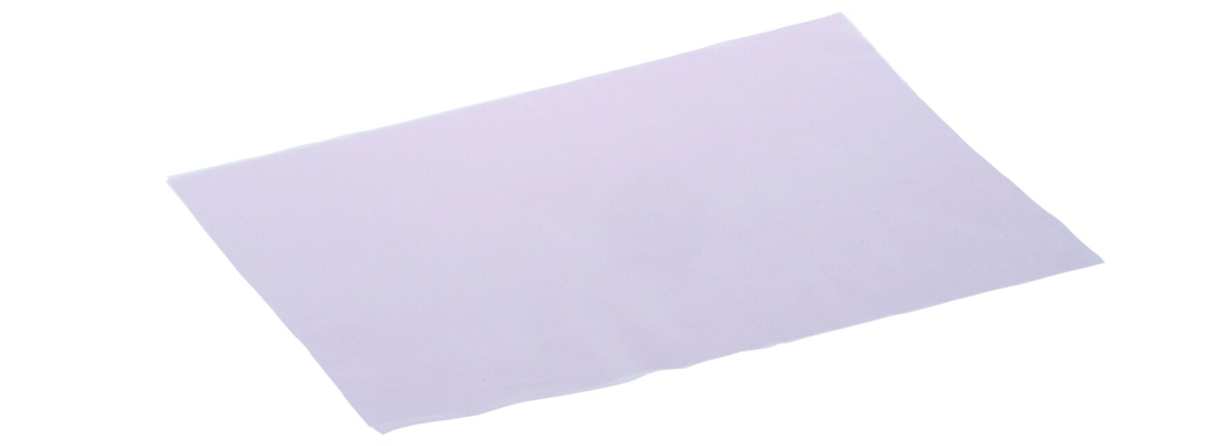 Wickelfolie HDPE, weiss, 35 x 55 cm