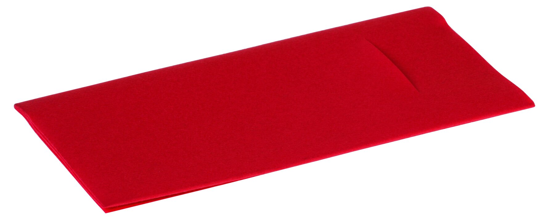 Beutelservietten suplesse Airlaid, rot, 1/8 Falz, 40 x 40 cm