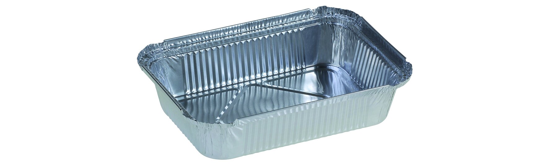 Schale GN 1/4 Aluminium, rechteckig, 1900 ml