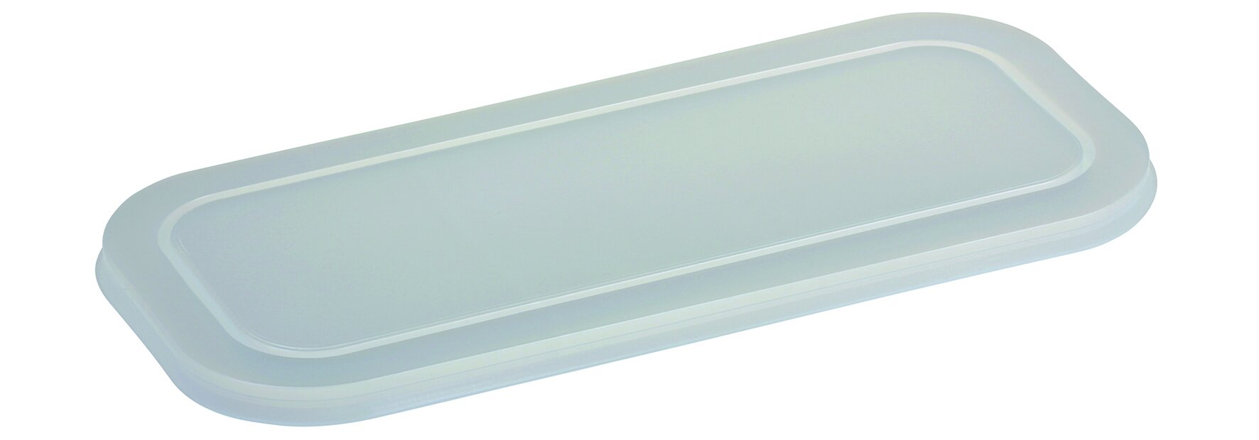 Deckel PS weiss 165x360mm