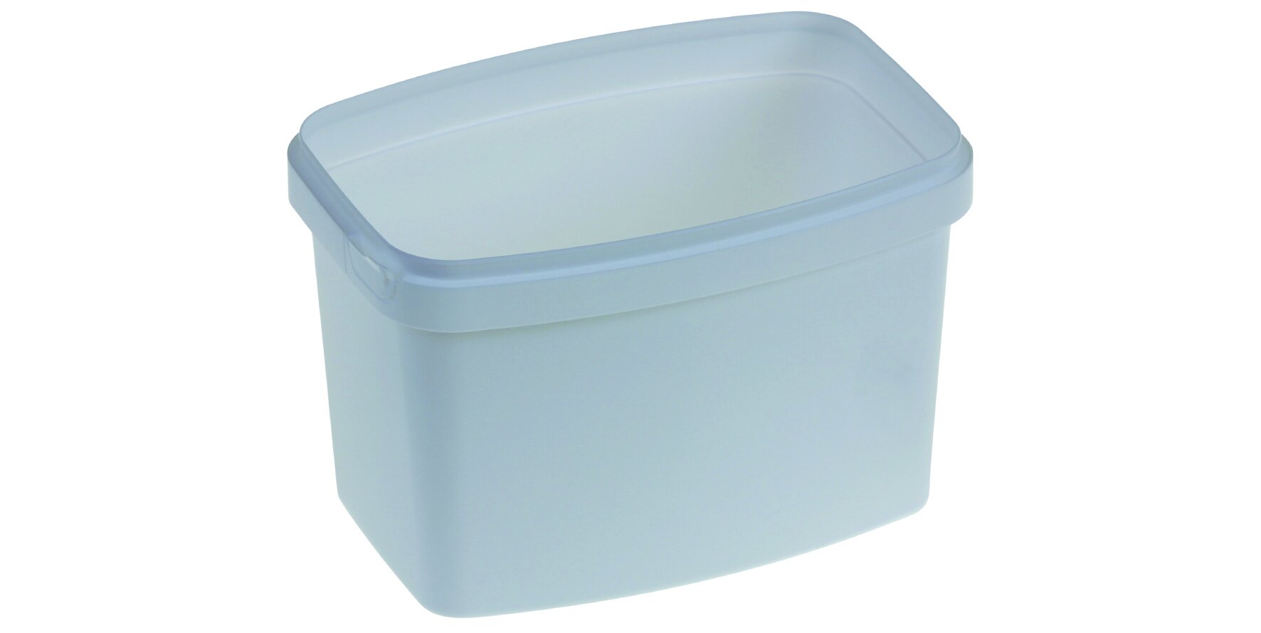 Behälter PP 2575ml weiss 140x200x132mm, mit EÖG