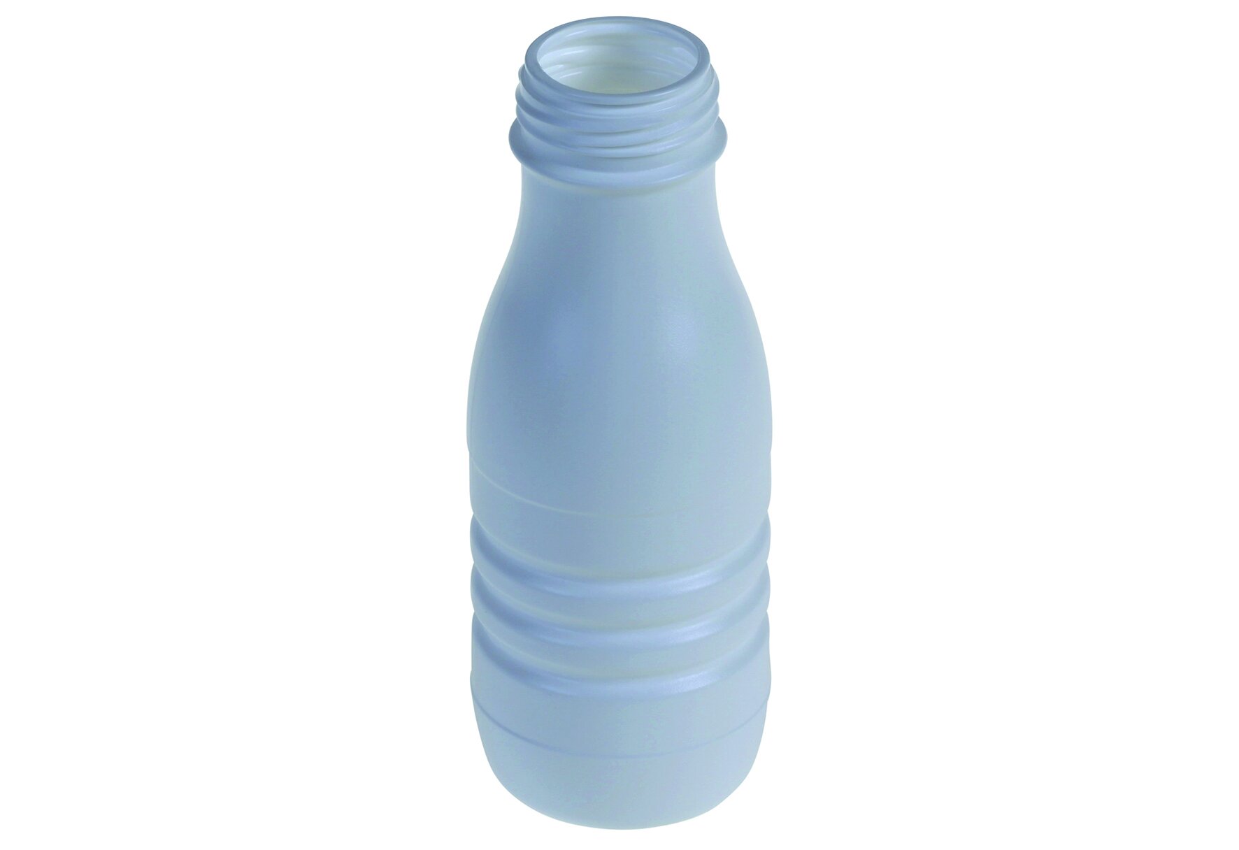 Milchflasche HDPE 250ml weiss Ø38/58x154mm