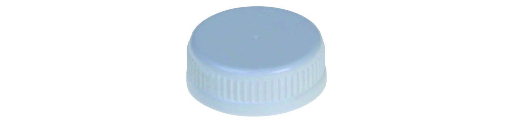 Deckel HDPE weiss Ø38mm, Erstöffnungsgarantie