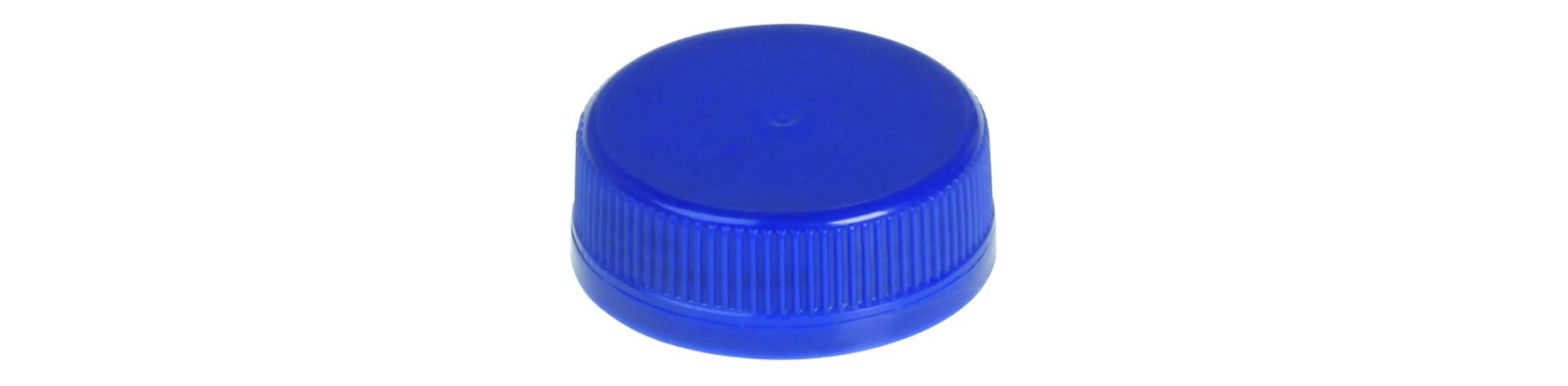 Deckel HDPE dunkelblau Ø38mm, Erstöffnungsgarantie