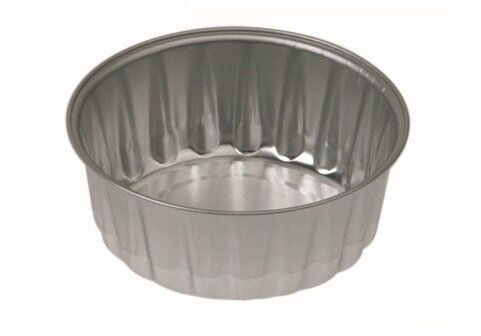 Schale Aluminium, rund, 176 ml
