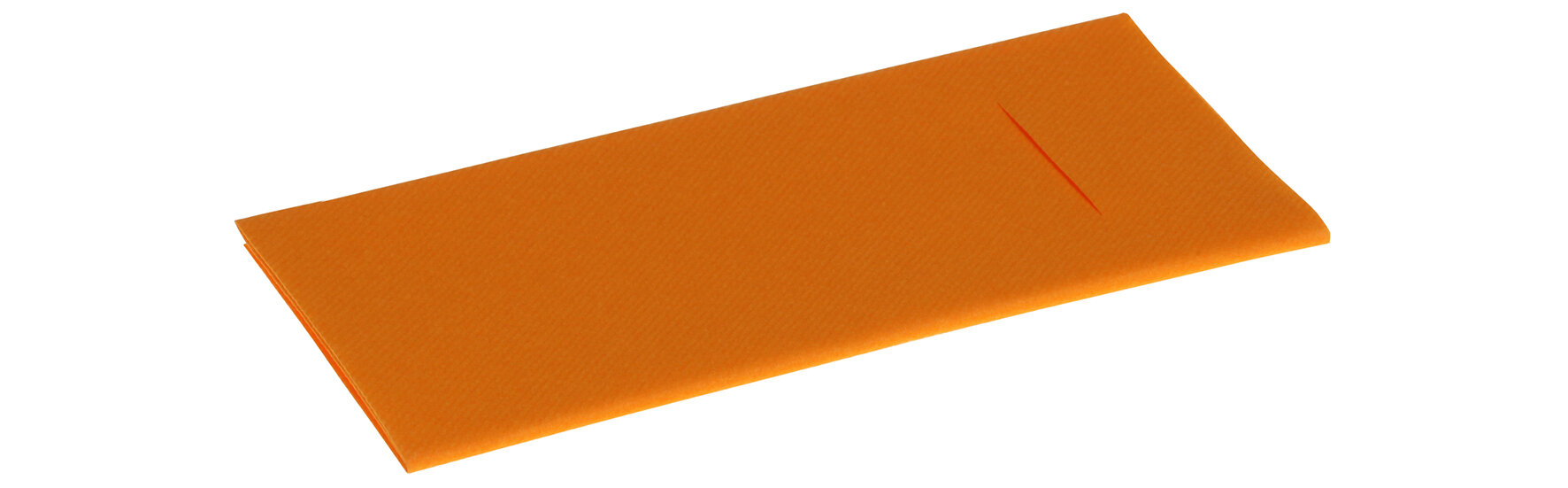 Beutelservietten suplesse Airlaid, orange, 1/8 Falz, 40 x 40 cm