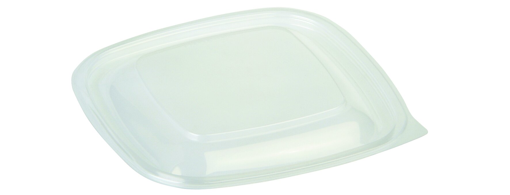 Deckel PP, transparent, quadratisch, 16.5 x 16.5 cm