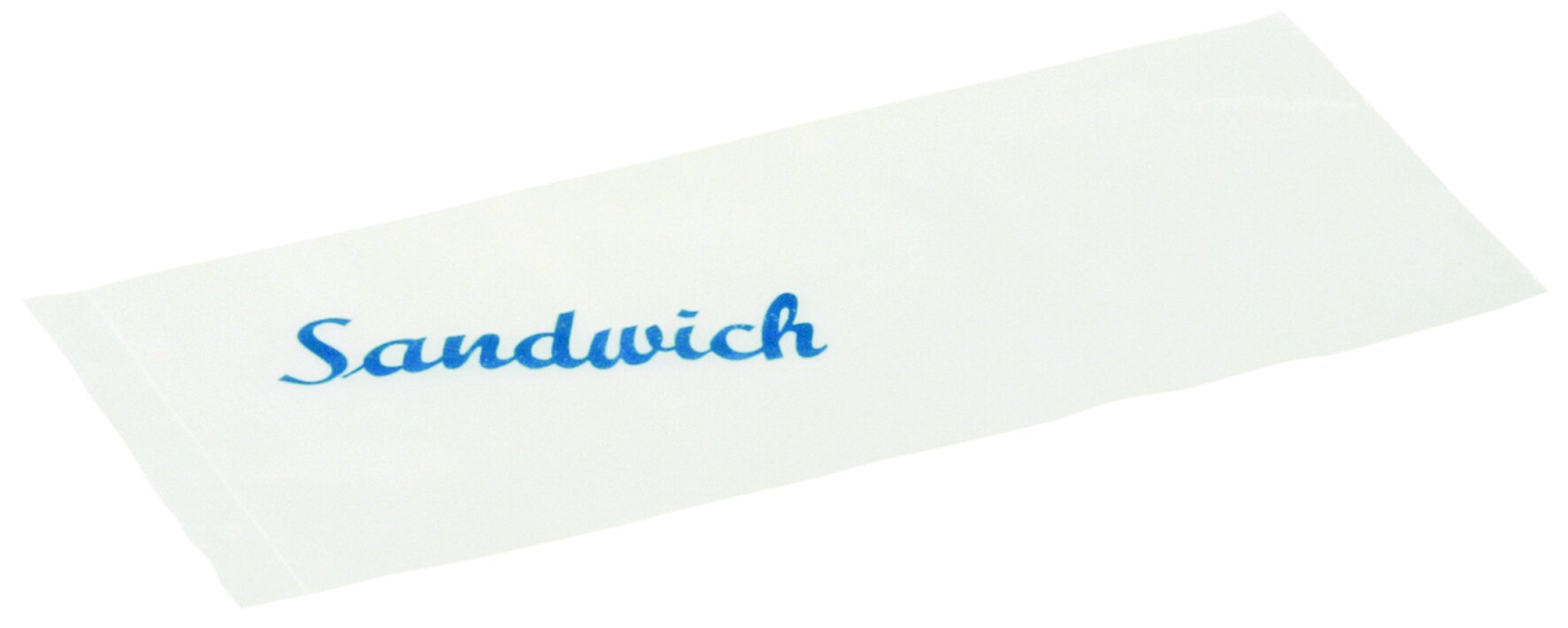 Sandwichbeutel HDPE, transparent, 29 x 12.5 cm