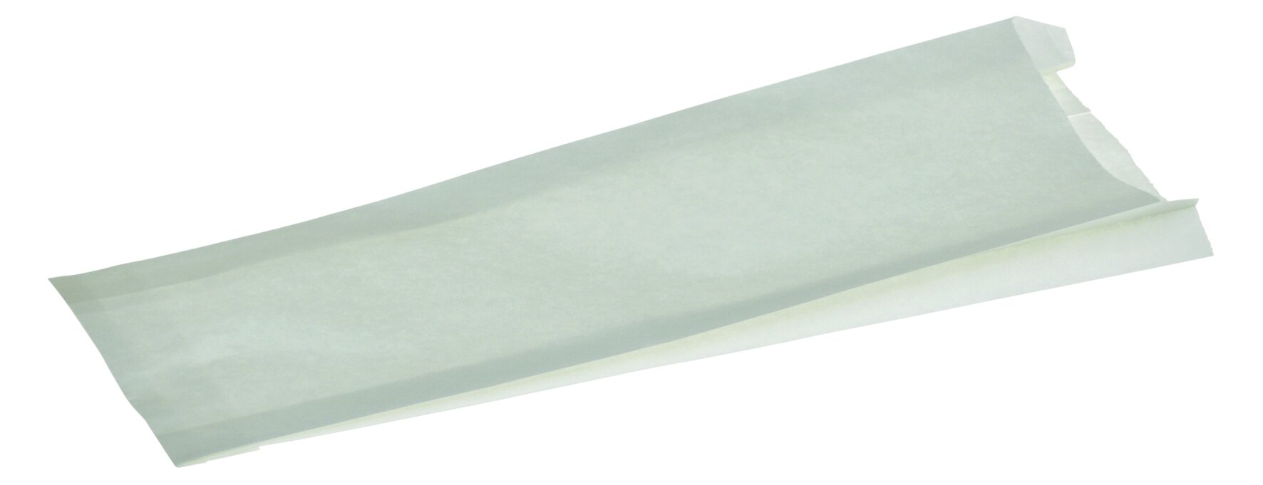 Beutel fettdicht suplesse Papier, weiss, 10 x 28 cm