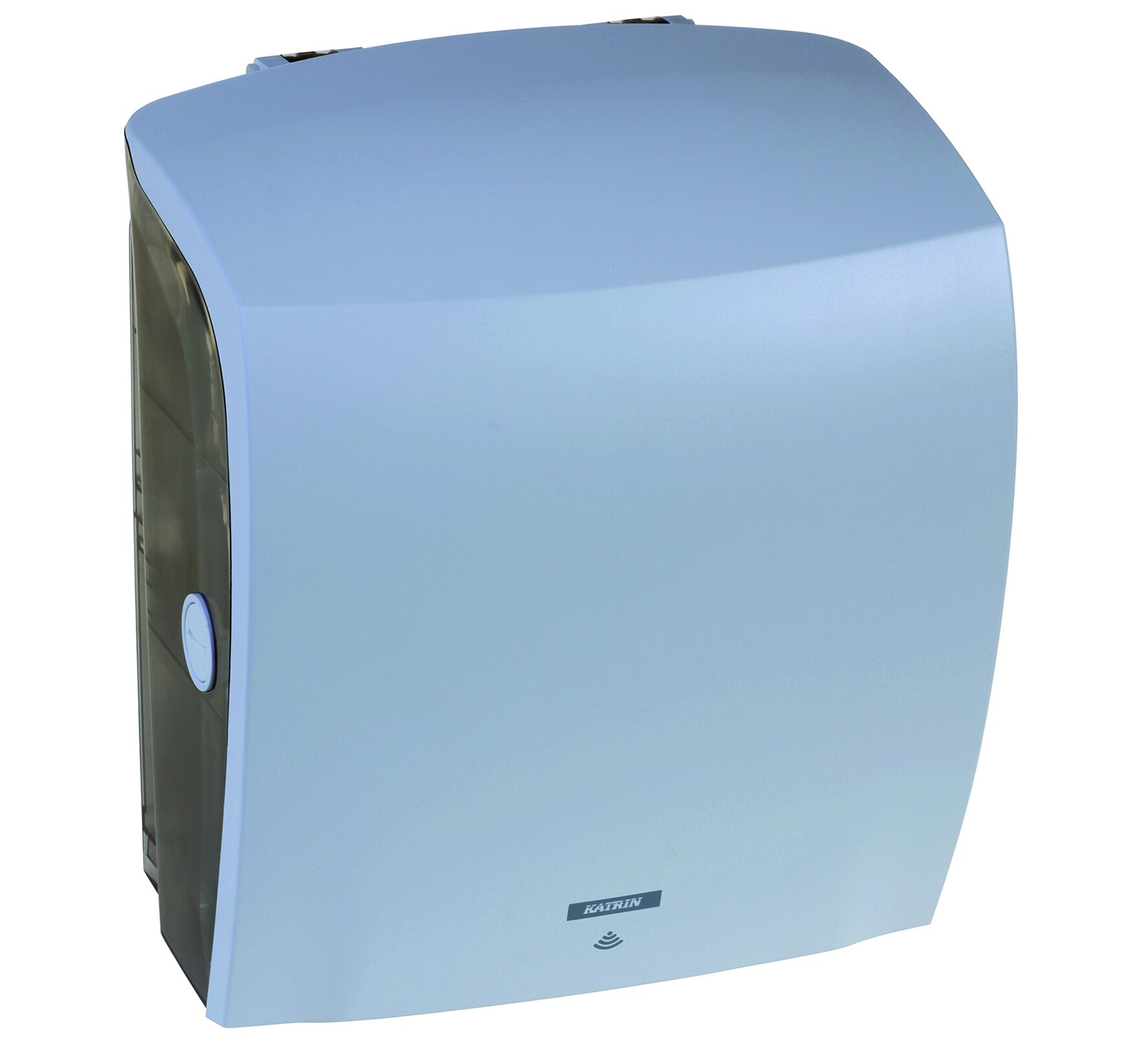 Rollenhandtuchspender Katrin Hybrid, weiss, mit Sensor