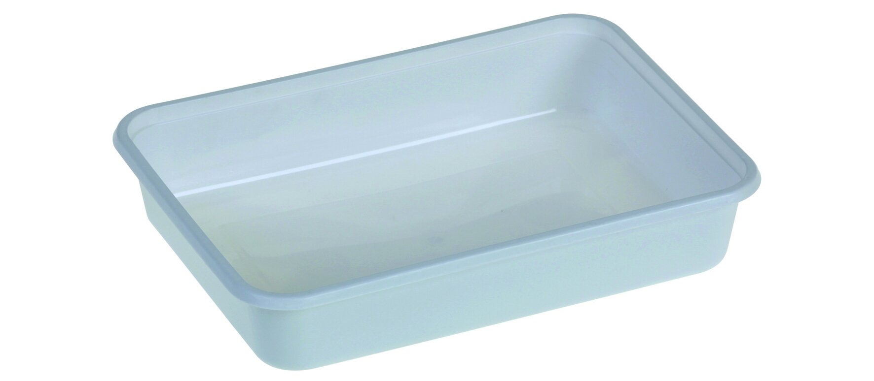 Behälter PP, rechteckig, weiss, 500 ml