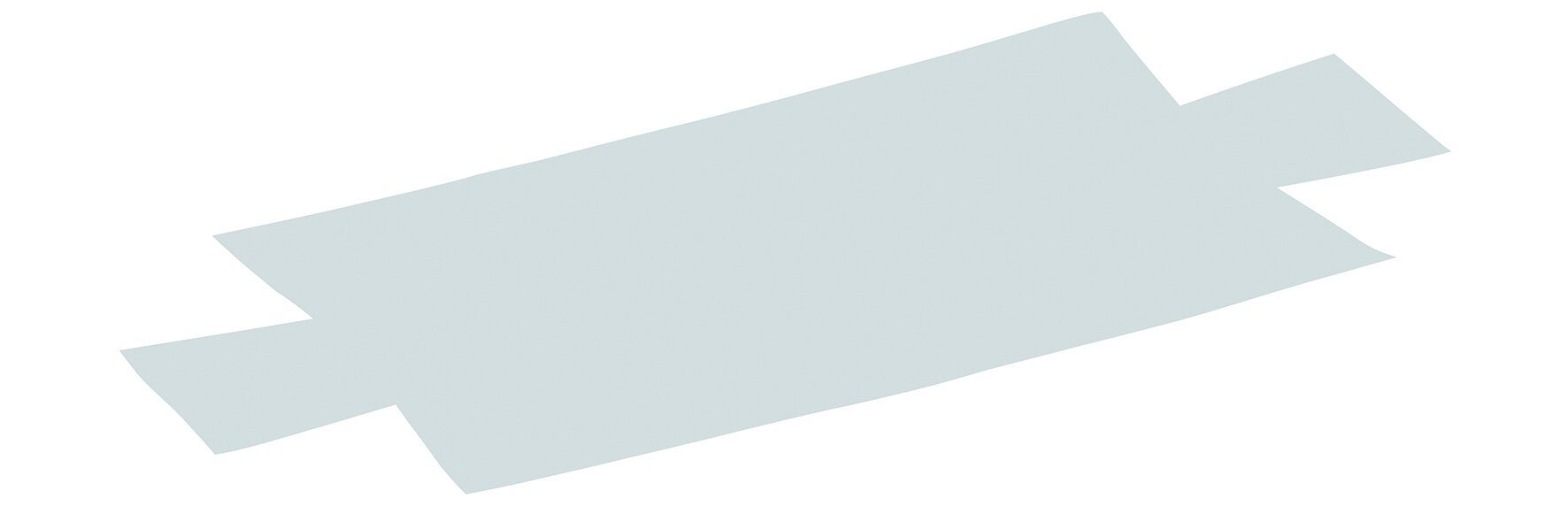 Backpapier beids.silikonisiert weiss, 39gm², 258.9x665mm