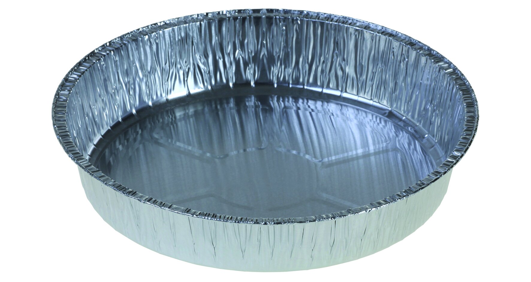 Backform Aluminium, rund, 1425 ml