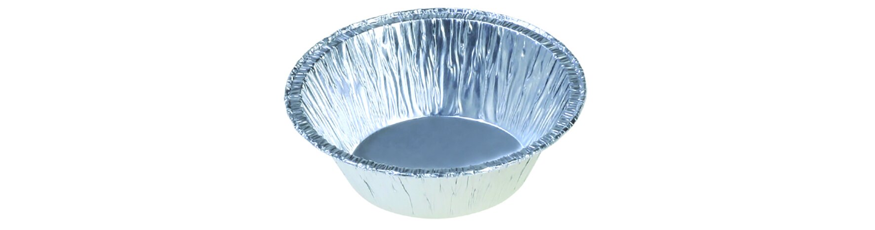 Backform Aluminium, rund, 42 ml