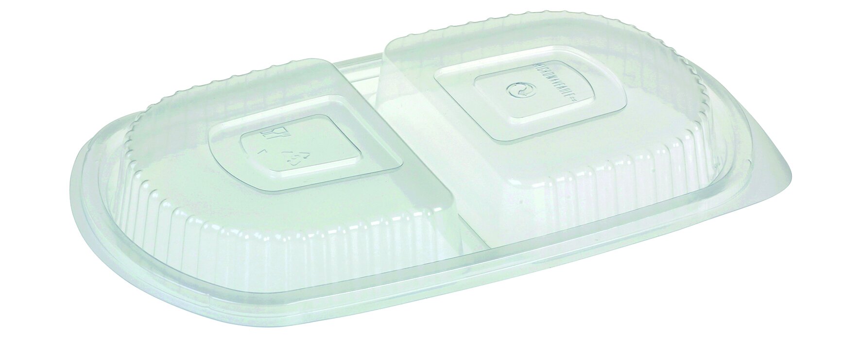 Deckel PP transparent 2-tlg. 235x146mm