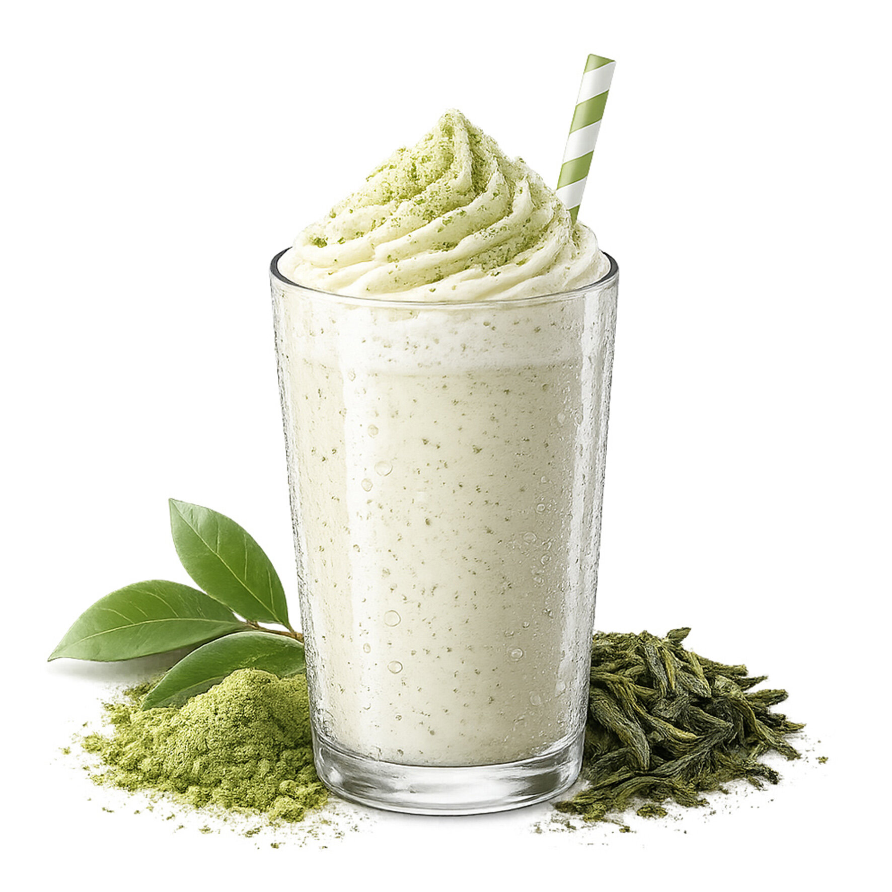 Grüntee Milchdrinkpulver Getränkepulver für Milchdrink