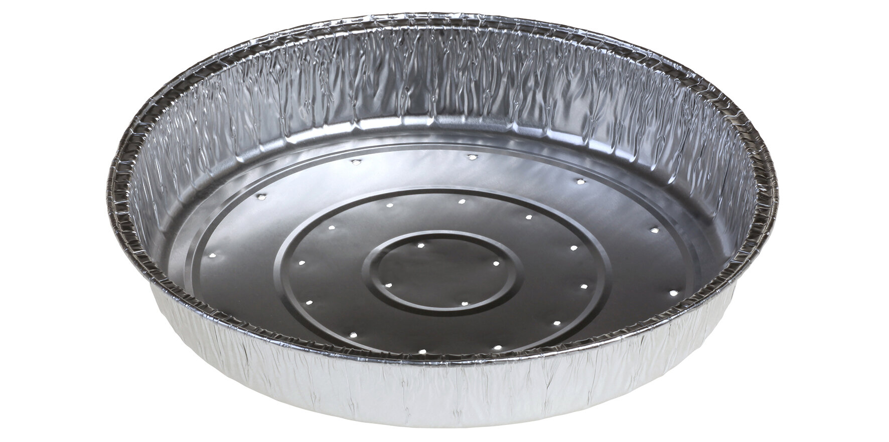 Alu-Form gelocht 1250ml Ø231/200x37mm