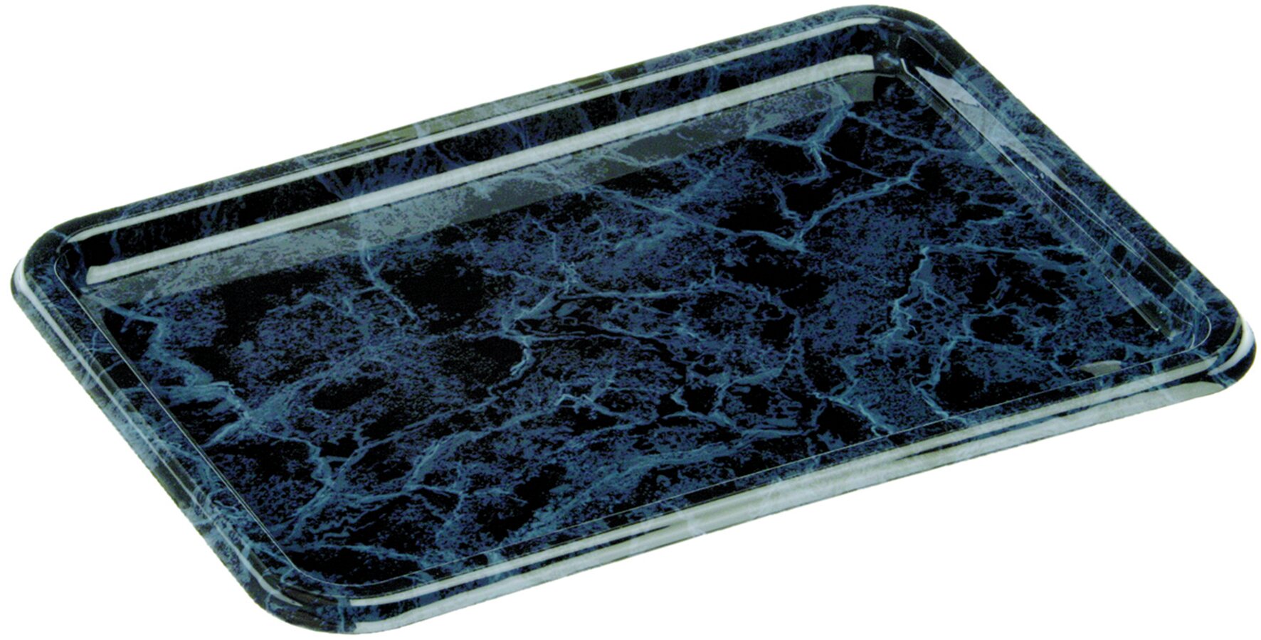 Dekorplatte PET, marmor, rechteckig, 36 x 24 cm