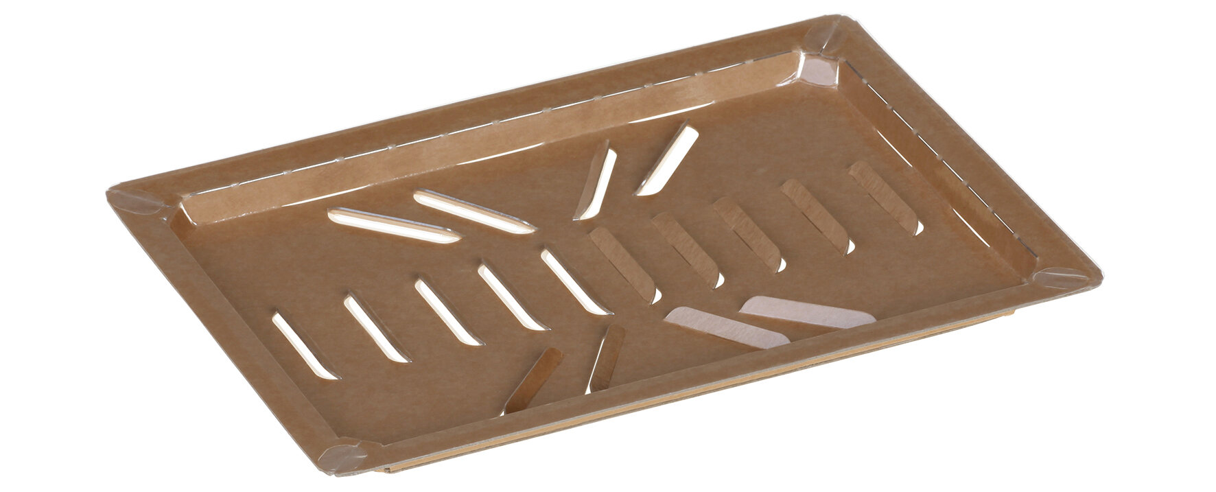 Schale mit Barriere Lamination suplesse Karton/PE, braun 250 ml