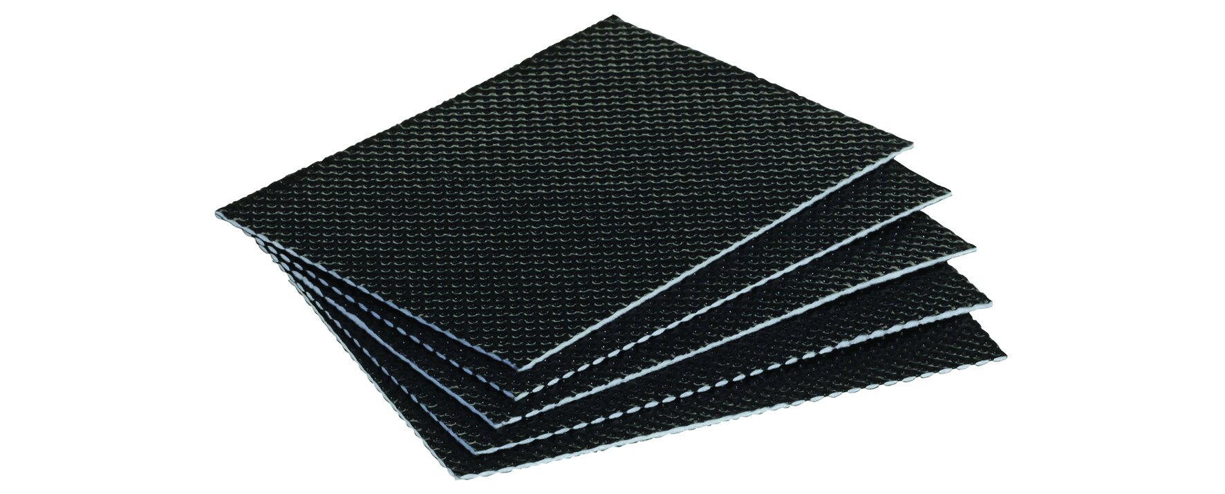 Zellstoff-Einlage suplesse Zellstoff/PE, schwarz, MP-2500, 10 x 14 cm