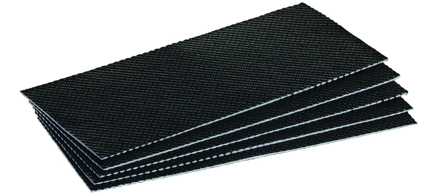 Zellstoff-Einlage suplesse Zellstoff/PE, schwarz,  MP-2500, 10 x 23 cm