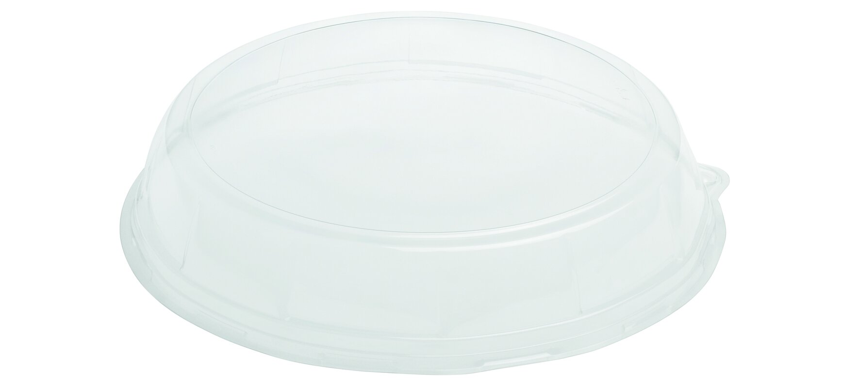 Domdeckel suplesse rPET, transparent, Ø 40 cm