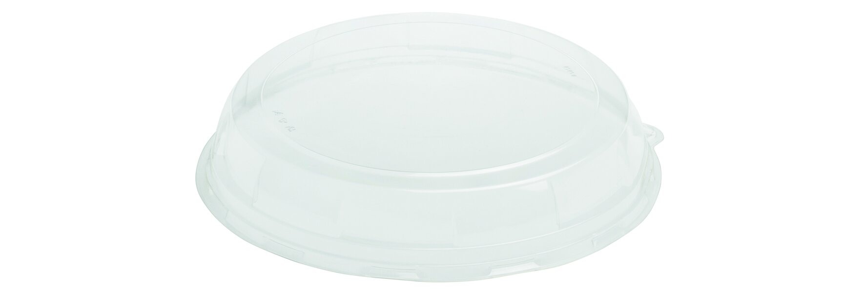 Domdeckel suplesse rPET, transparent, Ø 30 cm