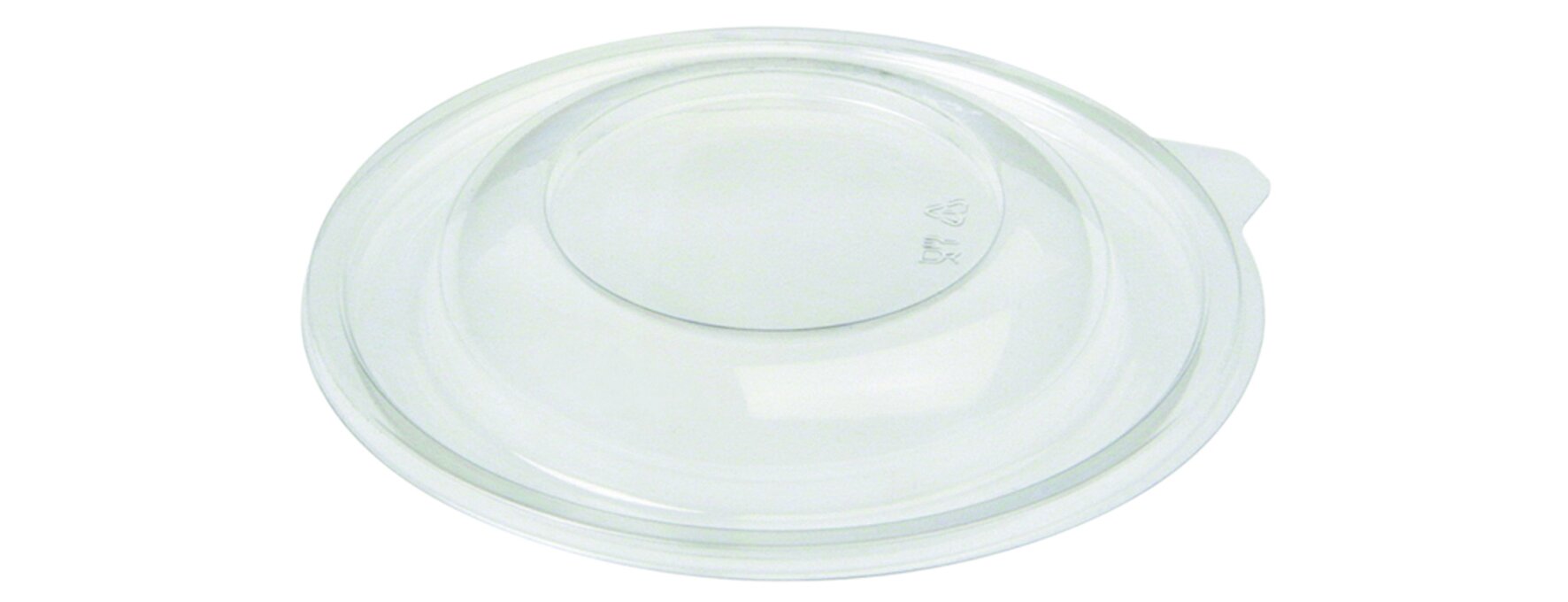 Domdeckel suplesse rPET, transparent, rund, Ø 14 cm