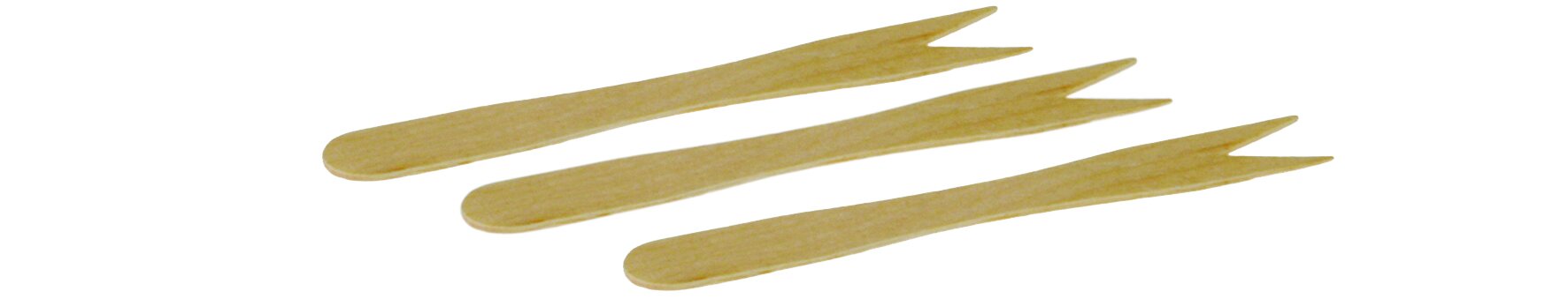 Pommes-Gabel naturesse Holz, 8.5 cm