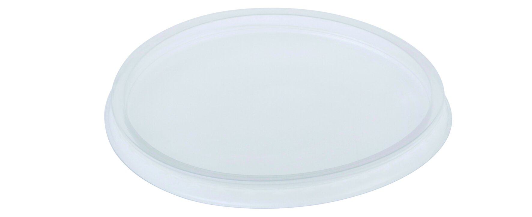Deckel PP, transparent, rund, Ø 11.5 cm