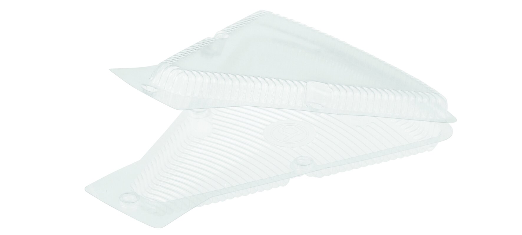 Wähenverpackung Triangel PET, transparent, 18 x 14 cm