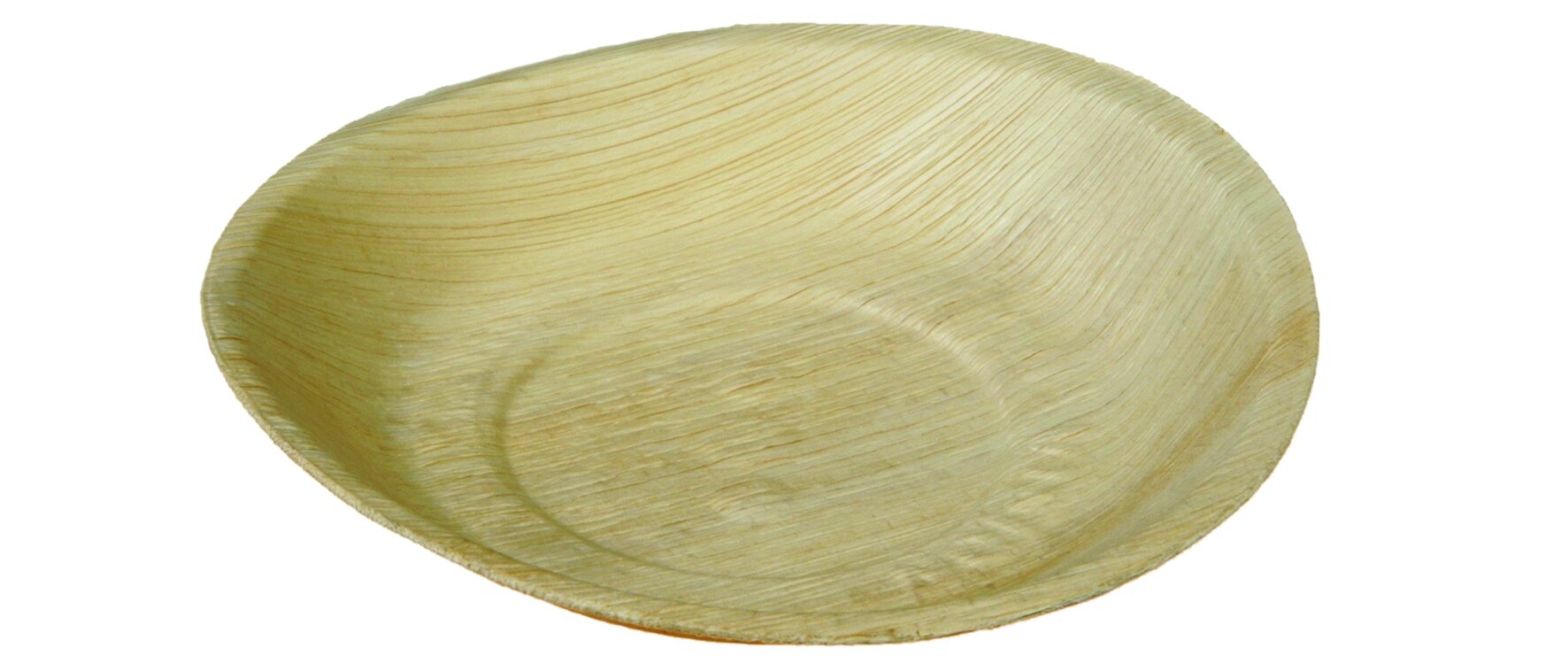 Teller naturesse Palmblatt, rund, 400 ml