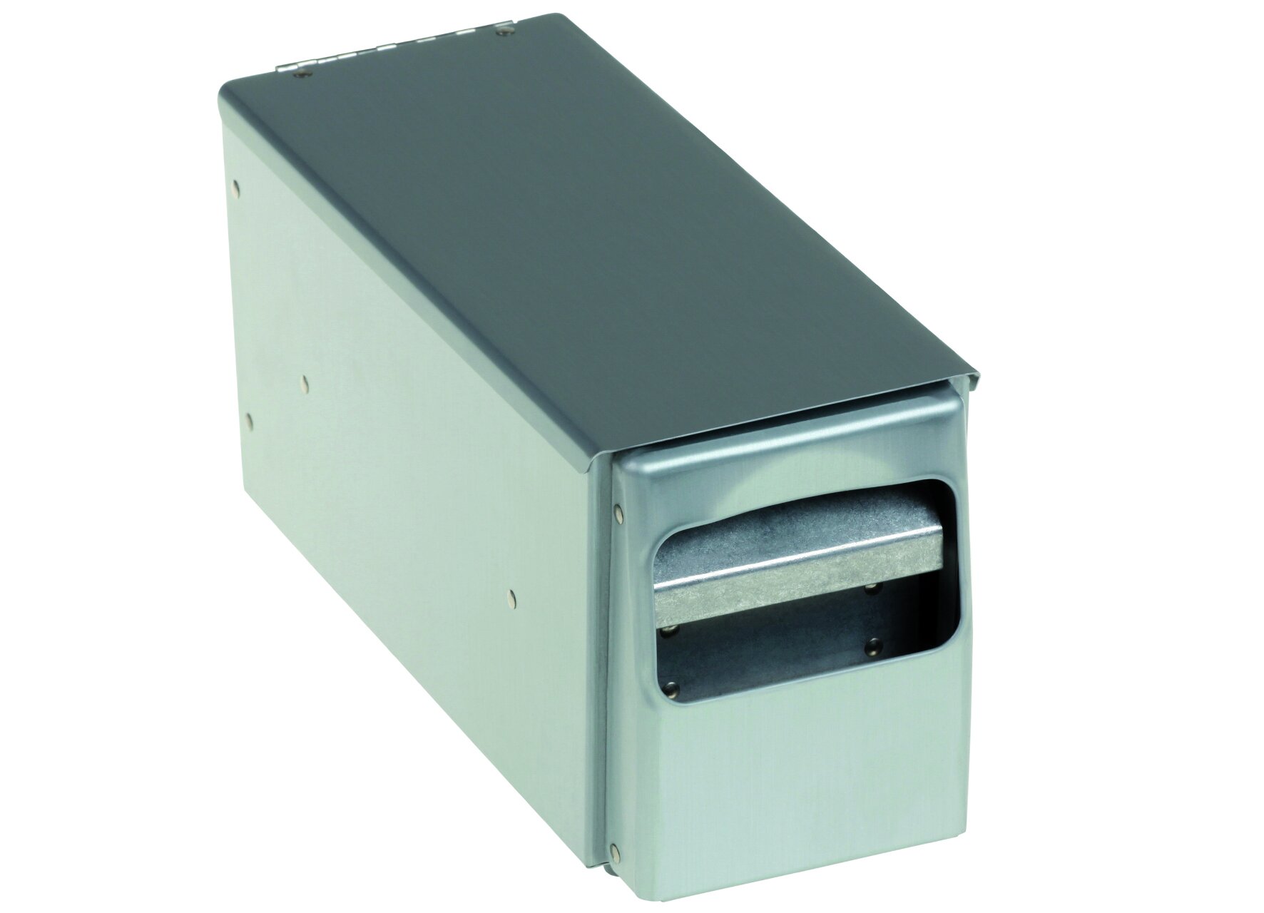 Serviettenspender Compact-Falz Metall, silber