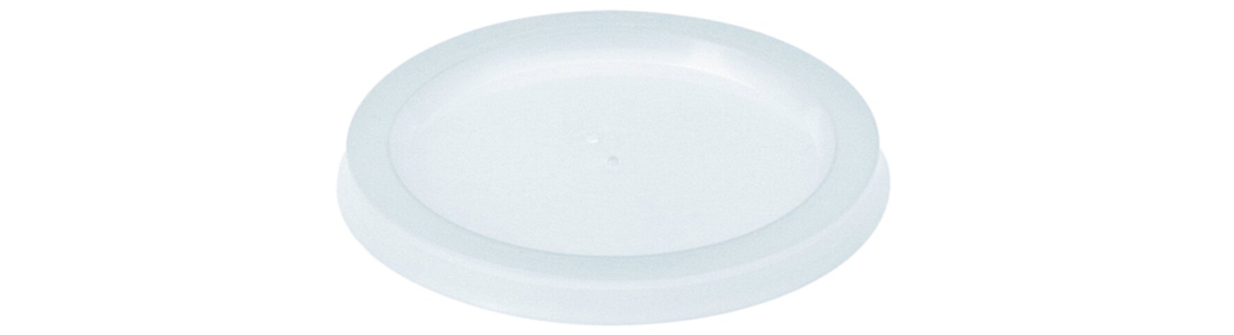 Deckel PS, transparent, rund, Ø 7.5 cm