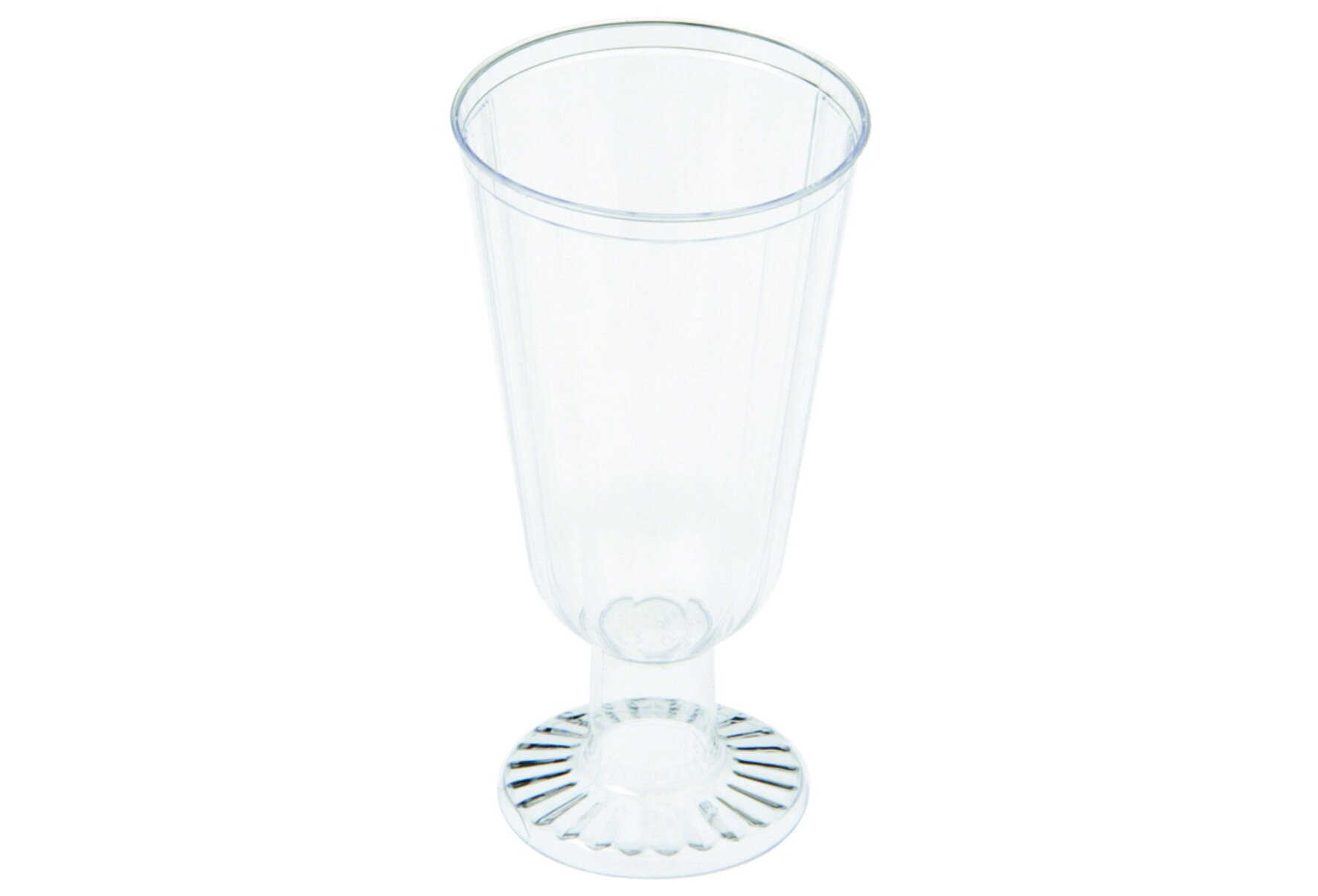 Becher Kaffee Fertig, PS, transparent, 2 dl
