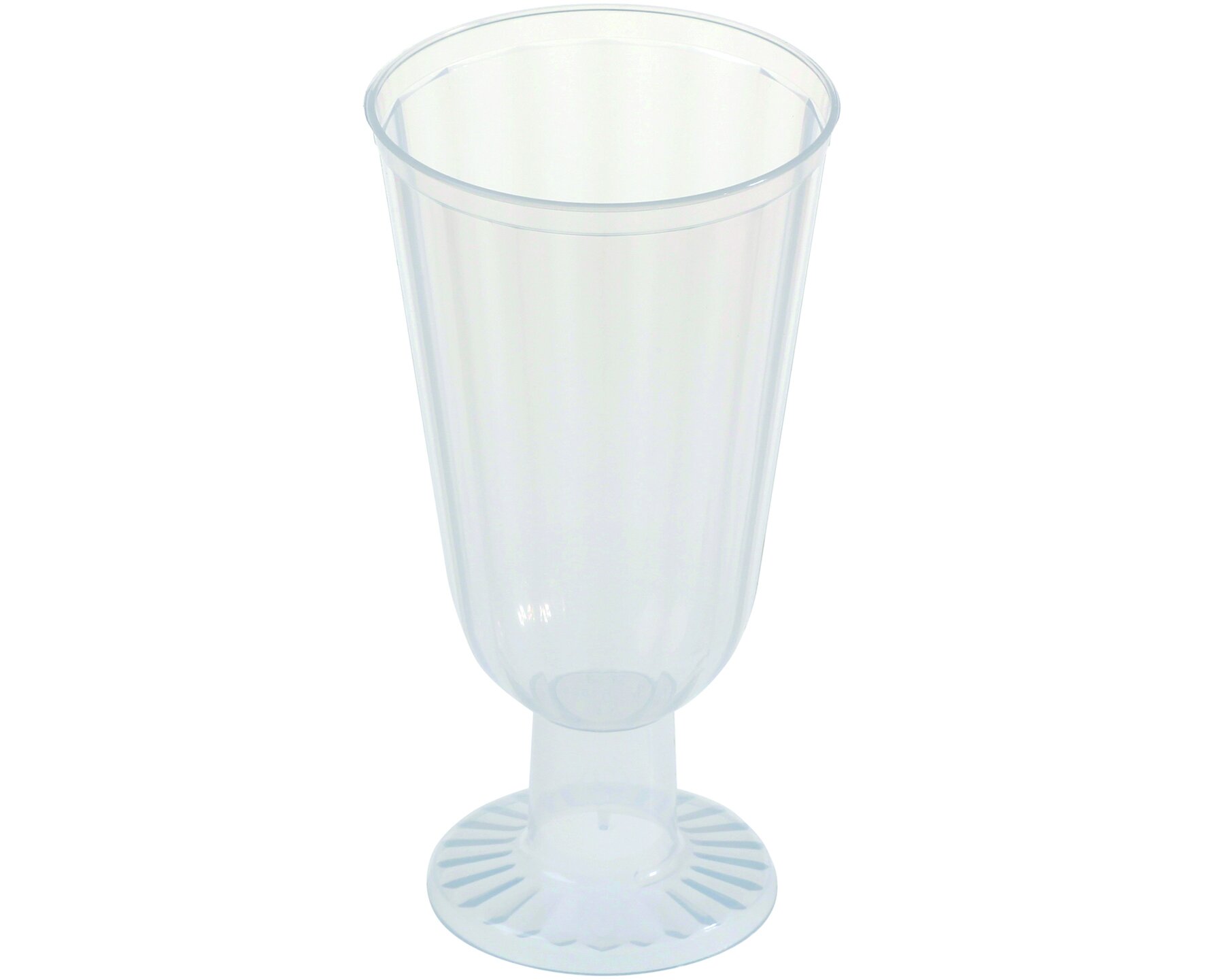 Becher Kaffee Fertig, PS, transparent, 2 dl